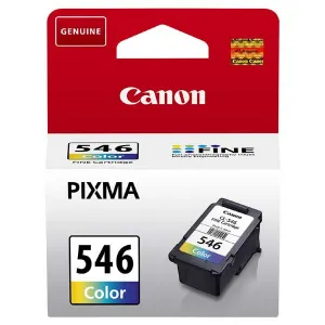 CANON CL-546 (8289B001), originálna cartridge, farebná, 9ml, Pre tlačiareň: CANON TS3100, CANON PIXMA TS305, CANON PIXMA IP 2800, CANON PIXMA MG3053,