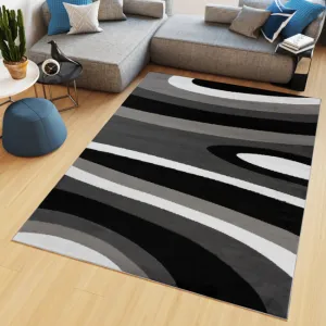 DECOREUM Koberec Z895A MAYA čierna Rozmery (v): 200x200
