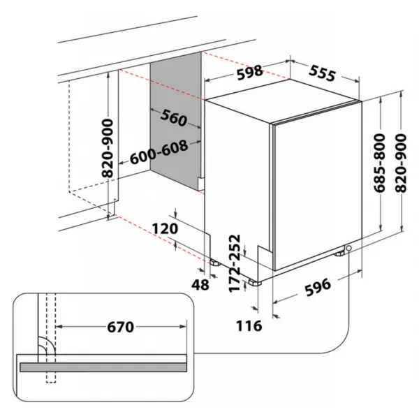 Whirlpool WIC 3C34 PFE S