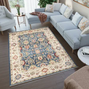 DECOREUM Koberec EE58A RIVIOLI modrá Rozmery: 200x305
