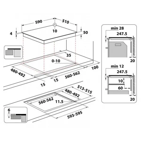 Whirlpool WB B8360 NE