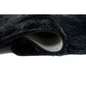 Koberec SILK čierny
