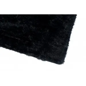 Koberec SILK čierny