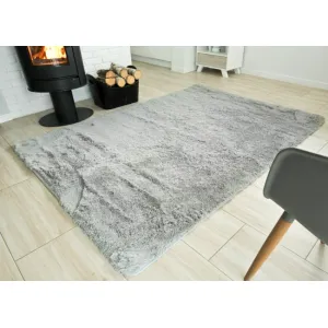 DECOREUM Koberec LIGHT SILK sivá Rozmery (v): 140x200