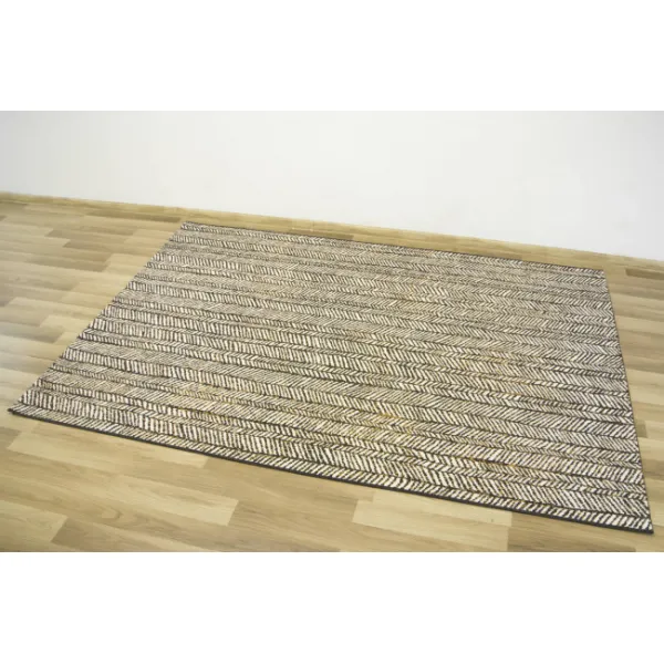 Koberec šnúrkový Syrena 19433/62 Palmy krémový
