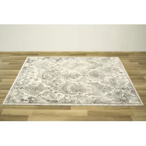 Koberec Versage 2301A Ornament čierny / biely