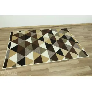 Koberec LUNA 503430/50933 Trojuholníky krémový