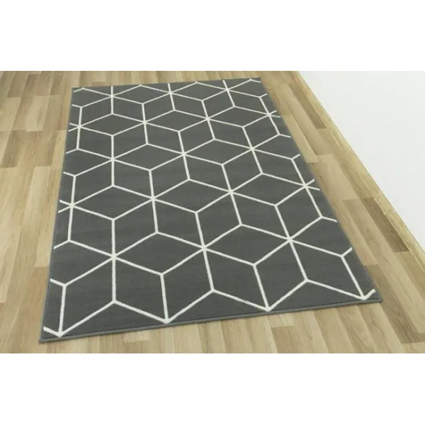 Koberec Luna 503746/51911 Kocky sivý