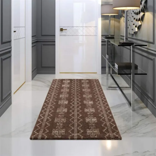 ModernýhnedýkoberecsgeometrickýmvzoromŠírka:120cm|Dĺžka:170cm55153_107521