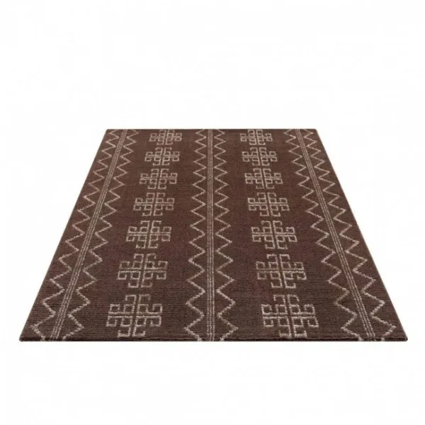 ModernýhnedýkoberecsgeometrickýmvzoromŠírka:120cm|Dĺžka:170cm55153_107521
