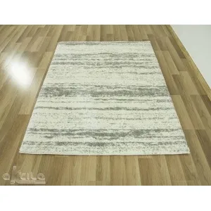 Koberec Bolero 03493A 03493A bielý / sivý
