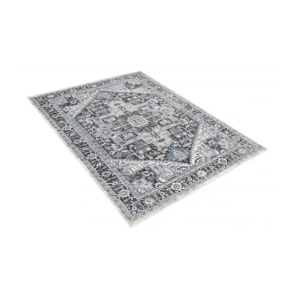 Koberec MYSTIC 3783A antracit / strieborný