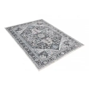 Koberec MYSTIC 3783A antracit / strieborný
