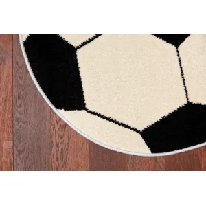 Koberec Agnella Funky Top Kik krém kruh