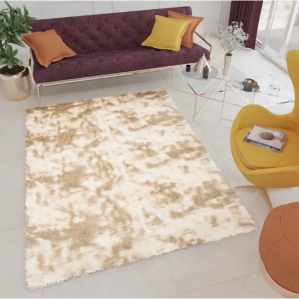 DECOREUM Koberec MR SILK DYED béžová Rozmery (v): 140x200