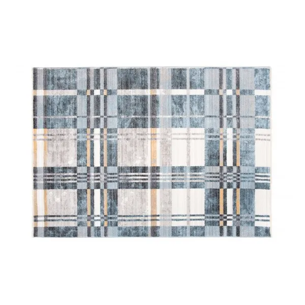 DECOREUM Koberec MYSTIC 3545B modrý Rozmery (v): 250x350