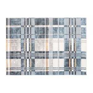 DECOREUM Koberec MYSTIC 3545B modrý Rozmery (v): 250x350