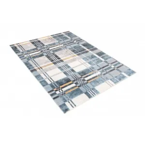 DECOREUM Koberec MYSTIC 3545B modrý Rozmery (v): 250x350