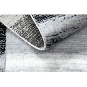 Koberec ARGENT -  W9557 Ramka, vintage, linie sivý