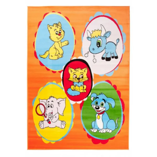 Koberec KINDER A660A CFV oranžový