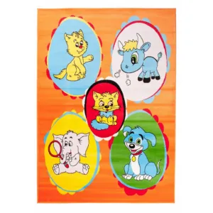 Koberec KINDER A660A CFV oranžový