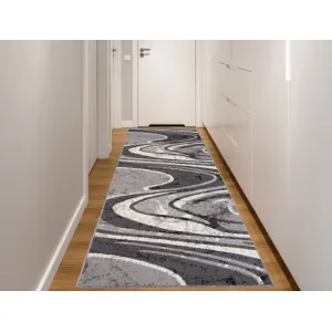 DECOREUM Koberec tmavo sivý 2640A CRM Rozmery (v): šírka 70 cm