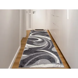 DECOREUM Koberec tmavo sivý 2641A CRM Rozmery (v): šírka 70 cm