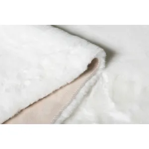 Koberec RABBIT FUR biely