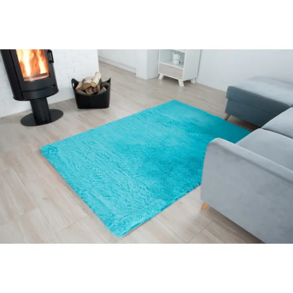 DECOREUM Koberec SILK  tyrkysový Rozmery (v): 120x170