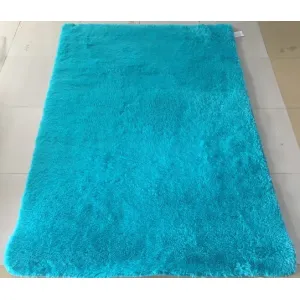 Koberec SILK tyrkysový