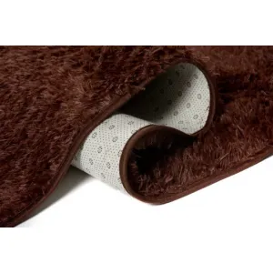 Koberec SILK hnedý