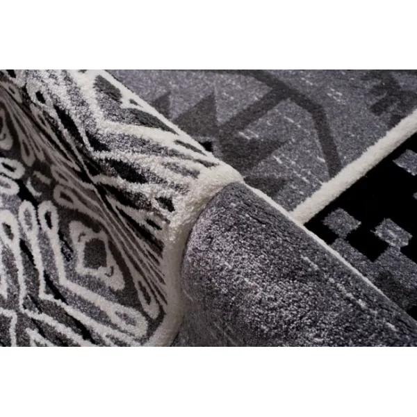 Koberec Sumatra H110A carving sivý