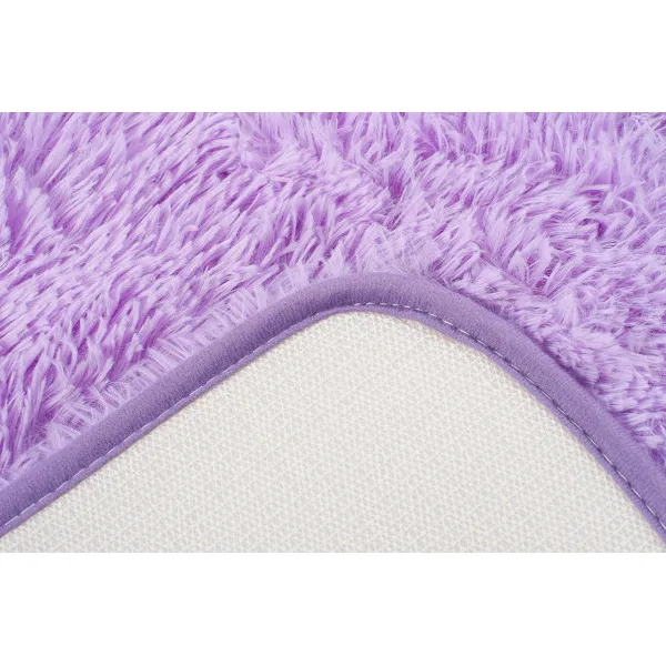 Sada kúpeľňových koberčekov SILK ARTS-61 2PC - fialový orgován