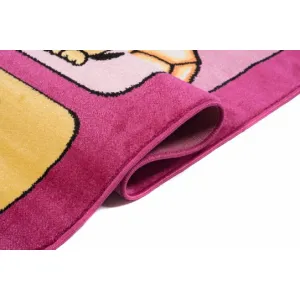 Koberec KINDER H059B fuksia CFW