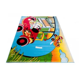 Koberec KINDER A717B CFV modrý