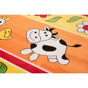 Koberec KINDER C798B CFV oranžový