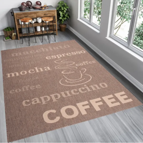 DECOREUM Koberec FLOORLUX 20220 kávový Rozmery (v): 200x290