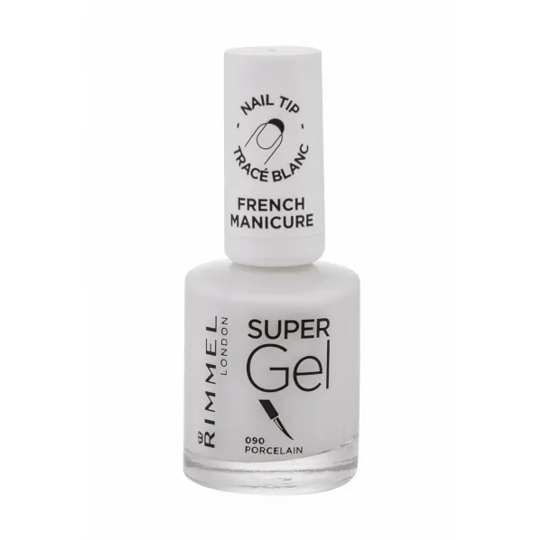Rimmel London Super Gel Lak na nechty 12 ml 090 Porcelain