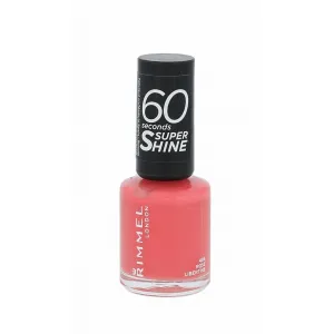 Rimmel 60 Seconds Super Shine lak na nechty odtieň 405 Rose Libertine 8 ml