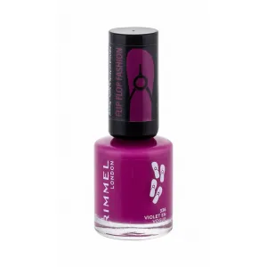 Rimmel 60 Seconds Flip Flop lak na nechty odtieň 336 Violet en Vogue 8 ml