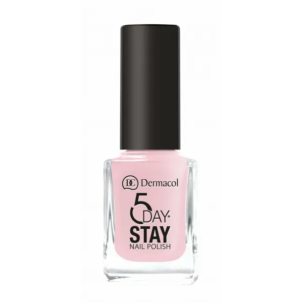 Dermacol 5 Day Stay dlhotrvajúci lak na nechty odtieň 06 First Kiss 11 ml