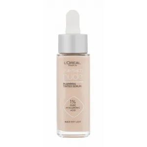 L’Oréal Paris True Match Nude Plumping Tinted Serum sérum pre zjednotenie farebného tónu pleti odtieň 0.5-2 Very Light 30 ml