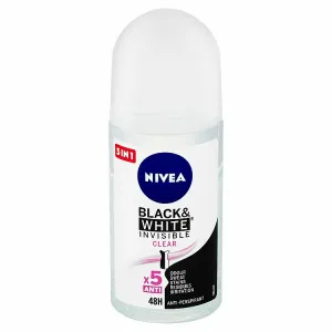 NIVEA Guľôčkový antiperspirant Invisible for Black & White Pure 50 ml
