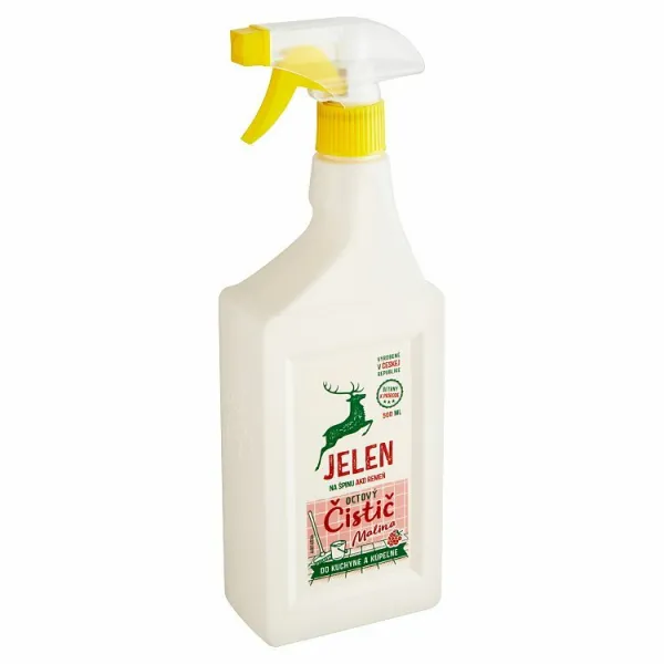 Jelen Octový čistič malina do kuchyne a kúpeľne 500 ml 1ks