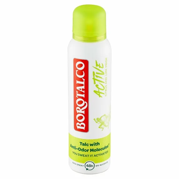 Borotalco Active Citrus & Lime dezodorant v spreji 48h 150 ml