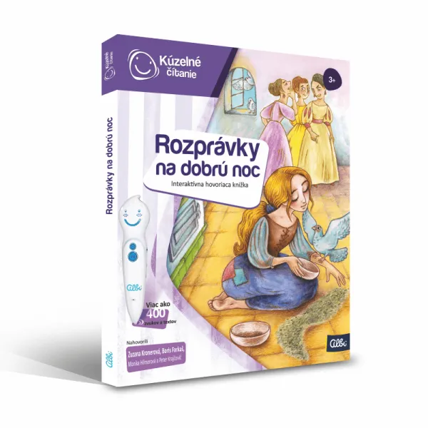Kúzelné čítanie - Kniha - Rozprávky na dobrú noc