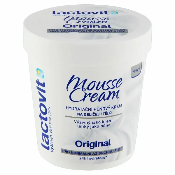 Lactovit Original Mousse Cream penový krém 250 ml