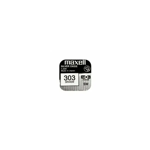 Batéria hodinková Maxell 303/SR44W 1ks