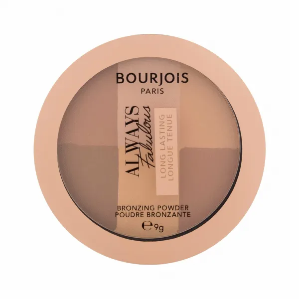 Bourjois Always Fabulous bronzujúci púder pre zdravý vzhľad odtieň 001 Light Medium 9 g
