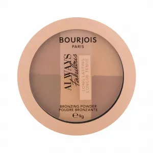 Bourjois Always Fabulous bronzujúci púder pre zdravý vzhľad odtieň 001 Light Medium 9 g